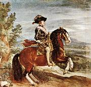 VELAZQUEZ, Diego Rodriguez de Silva y, Equestrian Portrait of Philip IV kjugh